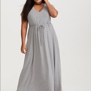 Torrid Size 3 Grey Maxi Dress